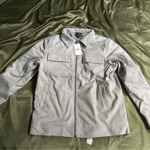 Belford Black Men's Gray Bomber Jacket